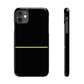 Thin Line Collection (Thin Yellow Line) - iPhone Cases
