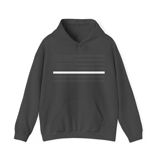 Freedom Collection (Thin White Line) - Unisex Heavy Blend™ Hooded Sweatshirt