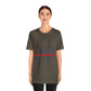 Freedom Collection (Thin Red Line) - Unisex Jersey Short Sleeve