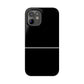 Thin Line Collection (Thin Silver Line) - iPhone Cases