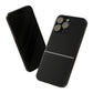 Thin Line Collection (Thin Silver Line) - iPhone Cases