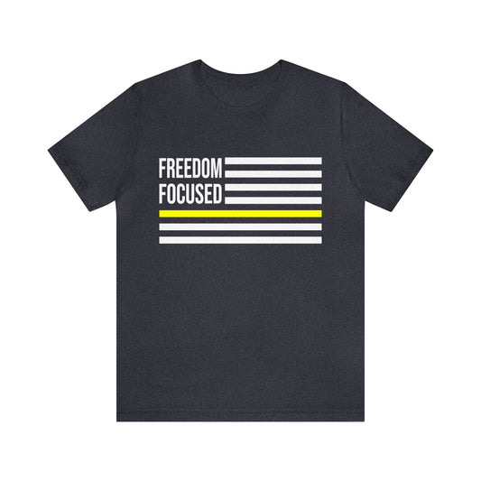 Freedom Collection (Thin Yellow Line) - Unisex Fuser T-shirt