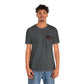 Never Forget Collection (Thin Red Line) - Unisex Fuser T-shirt