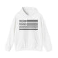 Freedom Collection (Thin Silver Line) - Unisex Heavy Blend™ Hooded Sweatshirt