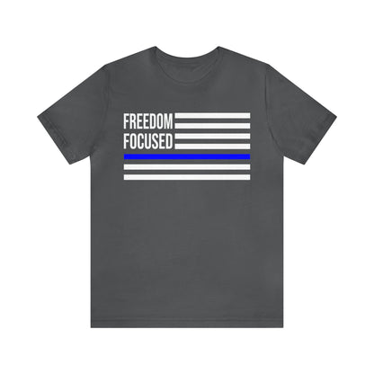Freedom Collection (Thin Blue Line) - Unisex Fuser T-shirt