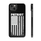 Patriot  Collection (Thin White Line) -  iPhone Cases