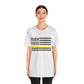 Freedom Collection (Thin Yellow Line) - Unisex Jersey Short Sleeve