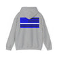 Standard Collection (Thin White Line)  - Unisex Cruiser Hoodie