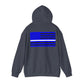 Standard Collection (Thin White Line)  - Unisex Cruiser Hoodie