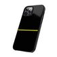 Thin Line Collection (Thin Yellow Line) - iPhone Cases