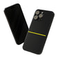 Thin Line Collection (Thin Yellow Line) - iPhone Cases