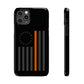 Freedom Collection (Thin Orange Line) - iPhone Cases