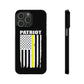 Patriot  Collection (Thin Yellow Line) -  iPhone Cases
