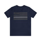 Freedom Collection (Thin Silver Line) - Unisex Jersey Short Sleeve