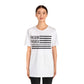 Freedom Collection (Thin Silver Line) - Unisex Jersey Short Sleeve