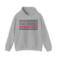 Freedom Collection (Thin Red Line) - Unisex Heavy Blend™ Hooded Sweatshirt