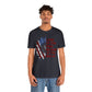 Men's Fitted V-Neck Short Sleeve Tee