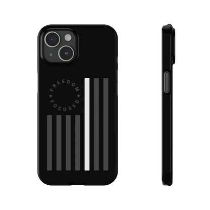 Freedom Collection (Thin White Line) - iPhone Cases
