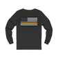 Standard Collection (Thin Orange Line) - Unisex Jersey Long Sleeve Tee