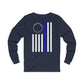 Freedom Collection (Thin Blue Line) - Unisex Jersey Long Sleeve Tee