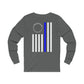 Freedom Collection (Thin Blue Line) - Unisex Jersey Long Sleeve Tee