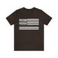 Freedom Collection (Thin Silver Line) - Unisex Fuser T-shirt