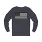 Standard Collection (Thin Silver Line) - Unisex Jersey Long Sleeve Tee