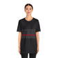 Freedom Collection (Thin Red Line) - Unisex Jersey Short Sleeve