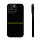 Thin Line Collection (Thin Yellow Line) - iPhone Cases