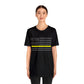 Freedom Collection (Thin Yellow Line) - Unisex Jersey Short Sleeve