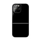 Thin Line Collection (Thin Silver Line) - iPhone Cases