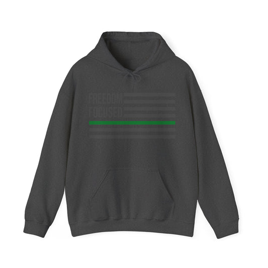 Freedom Collection (Thin Green Line) - Unisex Heavy Blend™ Hooded Sweatshirt