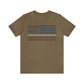 Freedom Collection (Thin Silver Line) - Unisex Jersey Short Sleeve