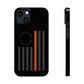 Freedom Collection (Thin Orange Line) - iPhone Cases