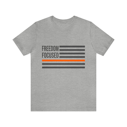Freedom Collection (Thin Orange Line) - Unisex Jersey Short Sleeve
