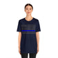 Freedom Collection (Thin Blue Line) - Unisex Jersey Short Sleeve