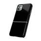 Thin Line Collection (Thin Silver Line) - iPhone Cases