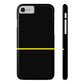 Thin Line Collection (Thin Yellow Line) - iPhone Cases
