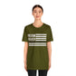 Freedom Collection (Thin Silver Line) - Unisex Fuser T-shirt