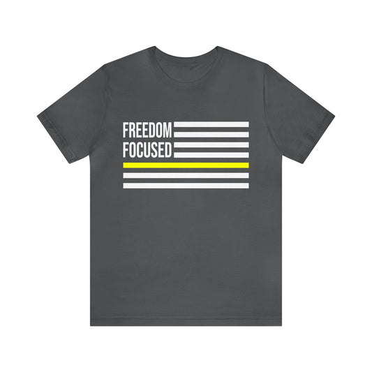 Freedom Collection (Thin Yellow Line) - Unisex Fuser T-shirt
