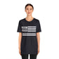 Freedom Collection (Thin Silver Line) - Unisex Fuser T-shirt