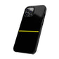Thin Line Collection (Thin Yellow Line) - iPhone Cases