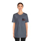 Never Forget Collection (Thin Red Line) - Unisex Fuser T-shirt