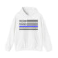 Freedom Collection (Thin Blue Line) - Unisex Heavy Blend™ Hooded Sweatshirt