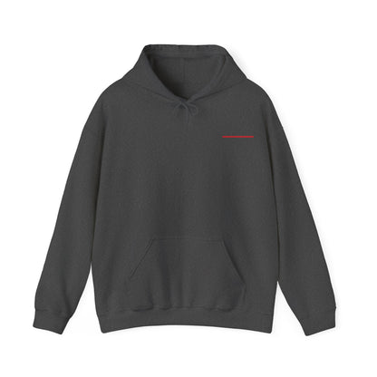 Thin Line Collection (Thin Red Line) - Unisex Cruiser Hoodie