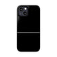 Thin Line Collection (Thin Silver Line) - iPhone Cases