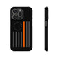 Freedom Collection (Thin Orange Line) - iPhone Cases