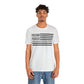Freedom Collection (Thin Silver Line) - Unisex Jersey Short Sleeve