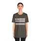 Freedom Collection (Thin Silver Line) - Unisex Fuser T-shirt