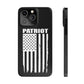 Patriot  Collection (Thin White Line) -  iPhone Cases